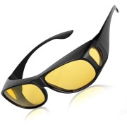 Gafas de sol de visión nocturna polarizada HD para conducir en la oscuridad - vidrio amarillo