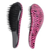 Detangler cepillo de pelo. Pink Zebra