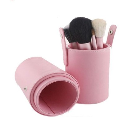 Makeup Brushes - 12 pcs - pink