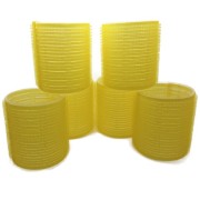 Rulo Velcro Jumbo Bolsa 6 Unidades, amarillo