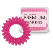 Premium – gomas para el pelo con forma de espiral – Rosa