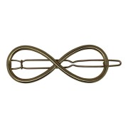 SOHO Eternity Metal Hair Clip - Gold