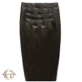 Clip en extensiones de cabello # 2 Marrón oscuro - 7 piezas - 50 cm | Gold24