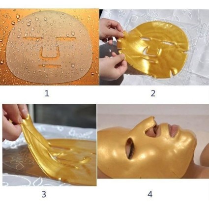Gold Bio-Collagen Máscara facial