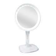 Halo Espejo LED recargable con aumento de 10x - Blanco