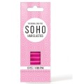 SOHO Elásticos para el cabello sin enganches rosa - 10 piezas