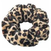 Scrunchie - Terciopelo y elástico - Leopardo
