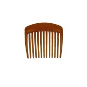 Comb XS clásico de cabello - marrón