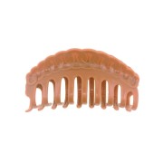 Diseño de estilo de modelo de sujetador de cabello 10.5 cm - marrón