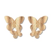 Chris Rubin - Pendientes de mariposas mariposas - Oro