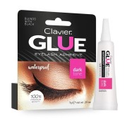 Glán de pestañas Clavier / Extensiones de pestañas impermeables Glue to Artificial Eyelashes - 7G