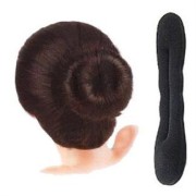 Esponja para moño de pelo - Negro - 22cm 