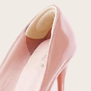 El talón protege / insertos de zapatos para zapatos de altura alta, beige - 2 piezas